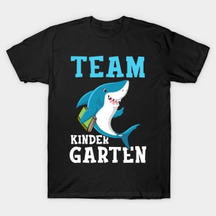 Kindergarten Teacher Student Shirts Shark Back To School Gift T-Shirt